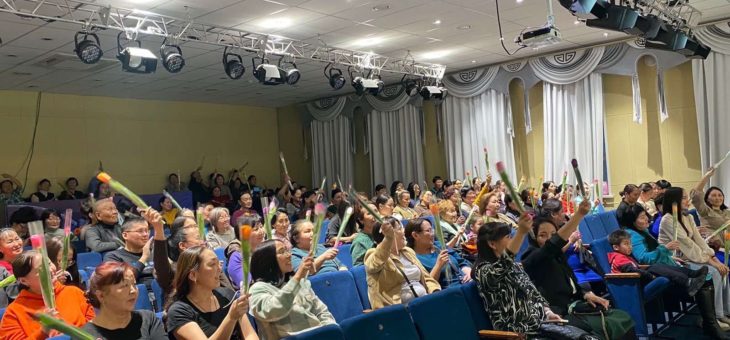 В РЕСПУБЛИКАНСКОЙ БОЛЬНИЦЕ № 1 ПРОВЕЛИ ТОРЖЕСТВЕННОЕ МЕРОПРИЯТИЕ, ПОСВЯЩЕННОЕ МЕЖДУНАРОДНОМУ ЖЕНСКОМУ ДНЮ