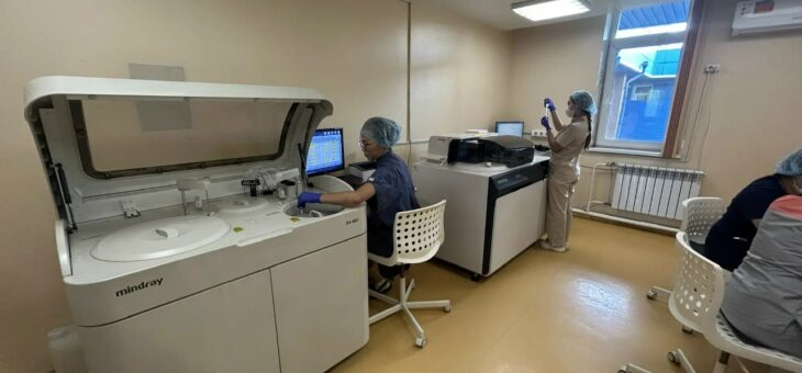 СПЕЦИАЛИСТЫ ЛАБОРАТОРНОЙ ДИАГНОСТИКИ РЕСПУБЛИКАНСКОЙ БОЛЬНИЦЫ №1 РАБОТАЮТ НА СОВРЕМЕННОЙ УРОВНЕ