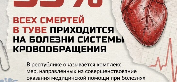 Каждую третью смерть в Туве можно остановить!